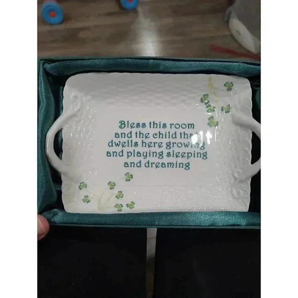 Collectable Celtic‎ Child blessing tray - Picture 1 of 2